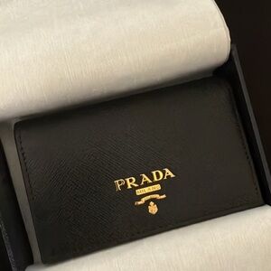 Prada Black and White Authenticity Cards